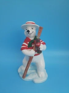 Coca Cola Around the World Bär Keramik Figur Italien 1997 # 328995  - Bild 1 von 6