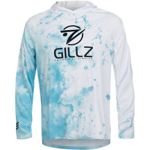 Gillz Contender Series Spray UV Pullover Hoodie - Aruba Blue
