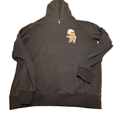 Sudadera con Capucha Riot Society Adulto L Negra Oso Azteca Jefe Manga Larga Foto 1 de 4