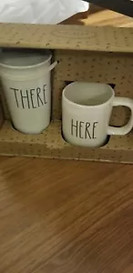 Rae Dunn by Magenta Here and There Mug Tumbler set Brand New in Box gift set - Picture 1 of 3