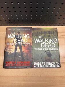 THE WALKING DEAD:THE FALL OF THE GOVERNOR PART ONE AND PART TWO BOOK LOT  HC