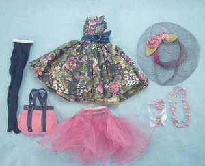Tonner Ellowyne "Wardrobe Secrets" OOAK Dress, Crinoline, Hat, Purse, Belt, + - Picture 1 of 5