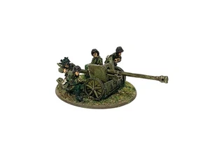 WAFFEN SS GERMAN PAK 40 ANTI-TANK GUN 28mm painted Historical WW2 BOLT ACTION - Bild 1 von 3