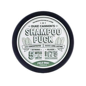 Duke Cannon Solid Shampoo Puck Bars – Field Mint *3-Pack* - Picture 1 of 5