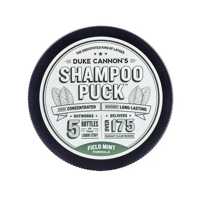 Duke Cannon Solid Shampoo Puck Bars – Field Mint *3-Pack* - Image 1 of 4