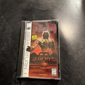 House of The Dead Sega Saturn 1998 Complete CIB US Version Rare