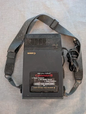 Canon Canovision8 8 mm Super Compact Video Portable Recorder VR-E10 For Parts - Image 1 of 4