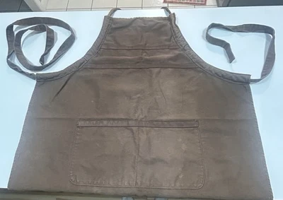 Work Apron Heavy Duty with Leather Trim for Men See Pics - Image 1 of 4