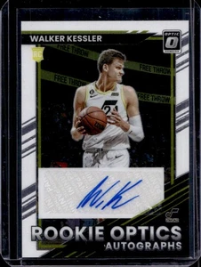 2022-23 Donruss Optic Walker Kessler Rookie Optics Auto RC #99/99 Jazz - Picture 1 of 2