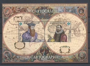 BELGIUM 2012 Mercator maps  M/S MNH** blok 199 - Picture 1 of 1