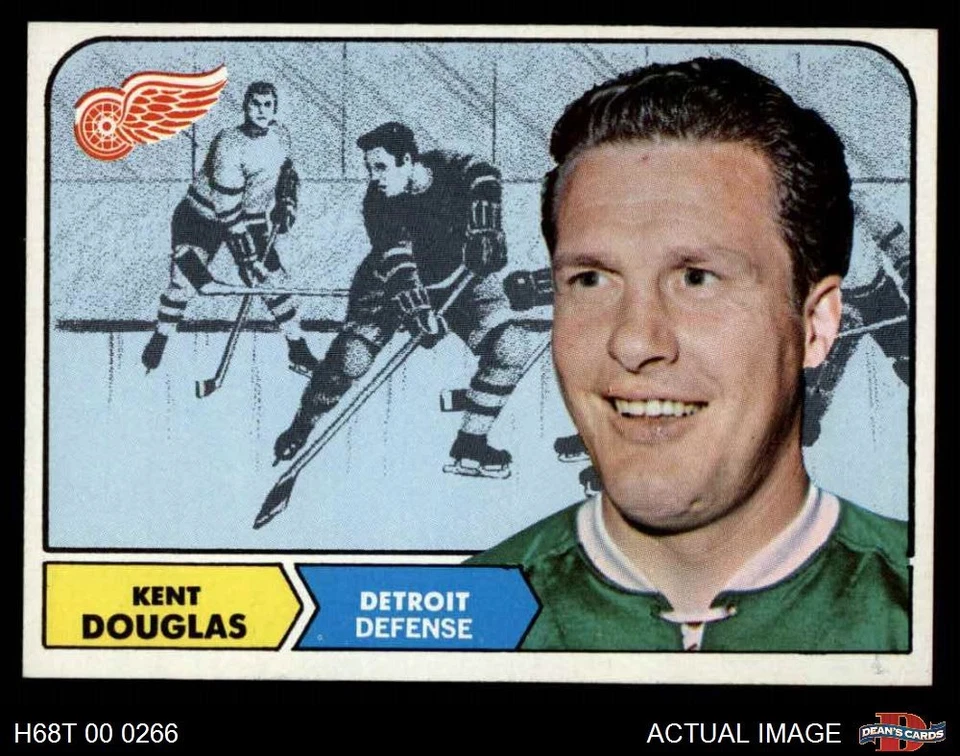 1968 Topps #26 Kent Douglas Red Wings 6 - EX/MT - Image 1 of 1