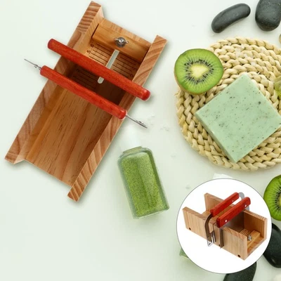  Soap Making Supplies Wooden Cutter Slicer Handmade Loaf Homemade - image 1 of 4