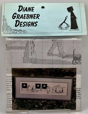 DIANE GRAEBNER DESIGNS Counted Cross Stitch Patterns- LYNN'S PRINTS - Lot of 2 - Image 1 of 3