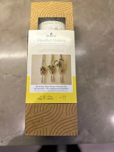 DMC The Exhale Plant Hanger Macramè Kit Set - Mindfull Making - Regalo di Natale - Foto 1 di 2