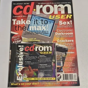 Vintage CD-ROM USER Computer Magazine Inc Demo Disc Cd ISSUE 14 SEPTEMBER 1995 - Picture 1 of 15