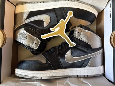 Air Jordan 1 Retro Alto Satinado Sombra Talla 3y FD5304-010 ENVÍO RÁPIDO Foto 1 de 4