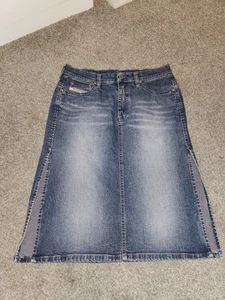 Diesel Women's Denim Skirt Size 8 - Picture 1 of 4