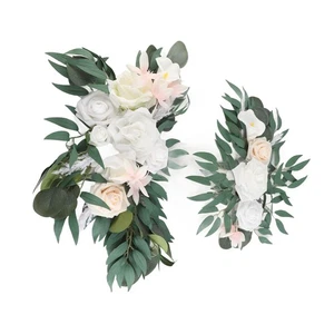 Wedding Stage Florals Arch Creative Flower Decoration Backdrop for Weddings - Bild 1 von 5