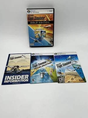Microsoft Flight Simulator X Gold Edition PC Windows w/ Acceleration Expansion - Image 1 of 4