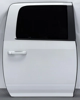 ✅ 09-24 RAM 1500 2500 3500 DOBLE CABINA OEM PUERTA TRASERA DERECHA COMPLETA BLANCA PW7 PASS. Foto 1 de 4
