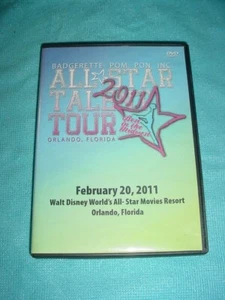 RARE DVD 2011 BADGERETTE POM PON ALL STAR TALENT TOUR ORLANDO FLORIDA - Bild 1 von 5