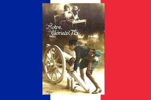  FRENCH 75 field GUN MANUAL WW1 gun,carriage  AMMUNITION SHELLS CARTRIDGE FUZE - Picture 1 of 4