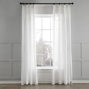 Hansure Latain lace curtain drape - white - Picture 1 of 9