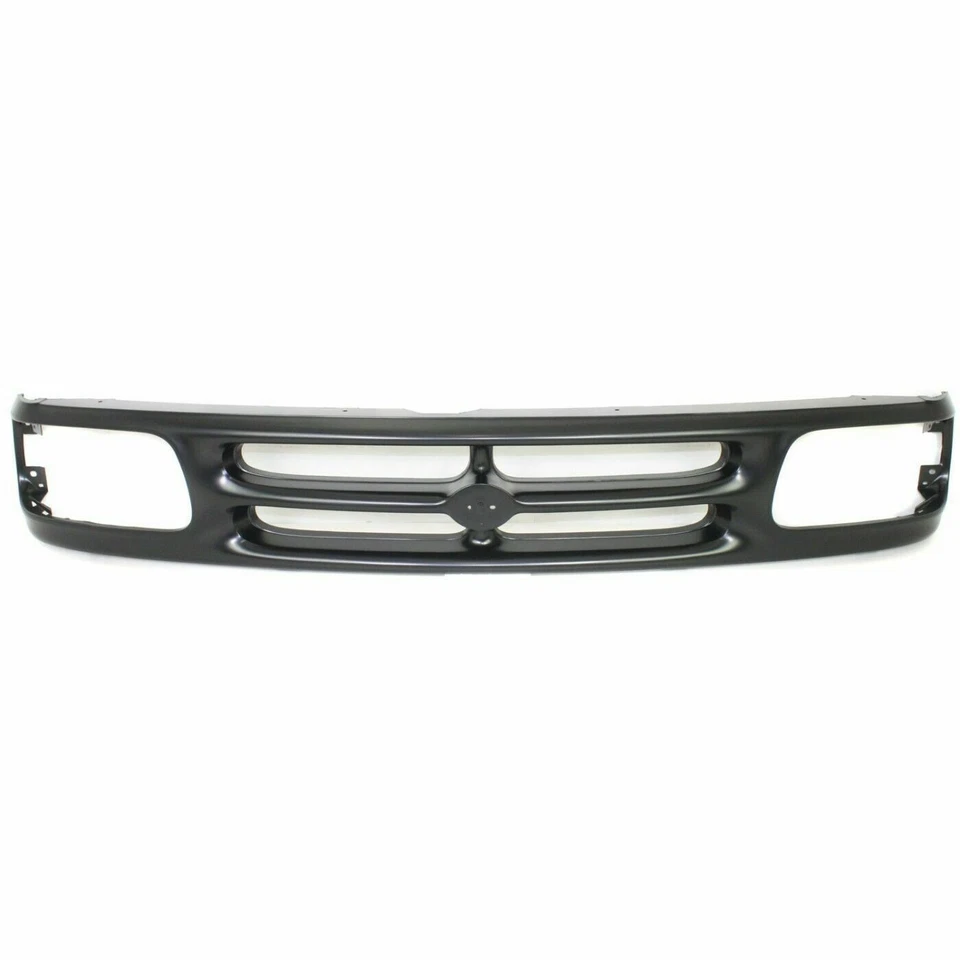 New Grille Painted Black Shell And Insert For 1994-1997 Mazda B2300 B3000 B4000 - Image 1 of 1