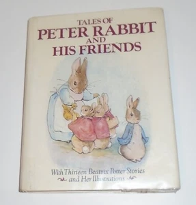 Tales Of Peter Rabbit and His Friends by Beatrix Potter 1984 Hardcover Book DJ - Picture 1 of 9