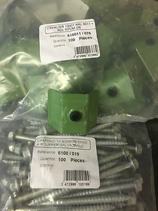 Befestigung Platte Verkleidung bac Stahl RAL6011 GRÜN RESEDA - Bild 1 von 1