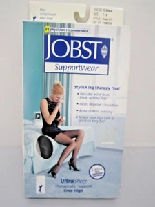 JOBST Ginocchio a Compressione Ultra Trasparente Alto 8-15 mmHg CT - Foto 1 di 3