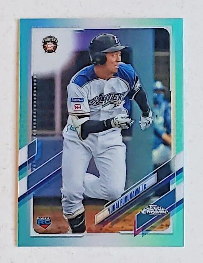 2021 Topps Chrome Nippon Yudai Furuka Rookie Aqua 142/199 #46 - Image 1 of 4