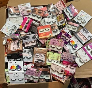 SET OF 50 KISS Eyelashes Falsie Self Adhesive Assorted Natural Reusable Magnetic - Picture 1 of 10