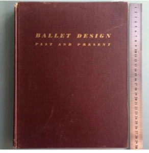 1946 ART RUSSIAN THEATER COSTUME BALLET DESIGN BOOK BAKST DOBUZHINSKY BENOIS - Picture 1 of 12