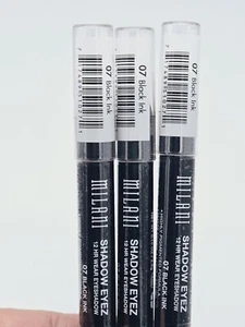 Milani Shadow Eyes 12 Hr Wear Eyeshadow Stick in 07 Black Ink. QTY:3 - Picture 1 of 3