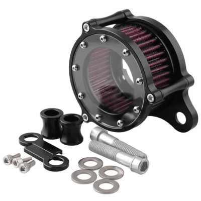 Air Cleaner Intake Filter Kit For Harley Sportster Iron 883 1200 72 2012-2024 - Image 1 of 4
