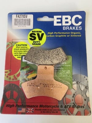 Pastillas de freno de metal sinterizado de alta resistencia EBC SV - FA270SV POLARIS SPORTSMAN MAGNUM Foto 1 de 3