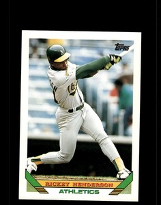 1993 Topps #750 Rickey Henderson