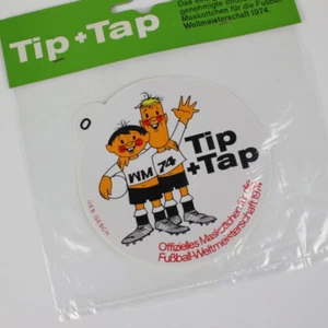 Sticker Tip+Tap Fußball FIFA WM 1974 DFB Lizensiertes Original Produkt rund #0 - Bild 1 von 7