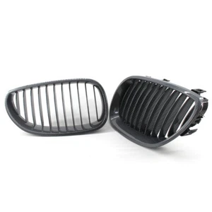 Sedan Carbon Fiber Grille For BMW E60 E61 M5 5 Series 03-09 - Bild 1 von 7