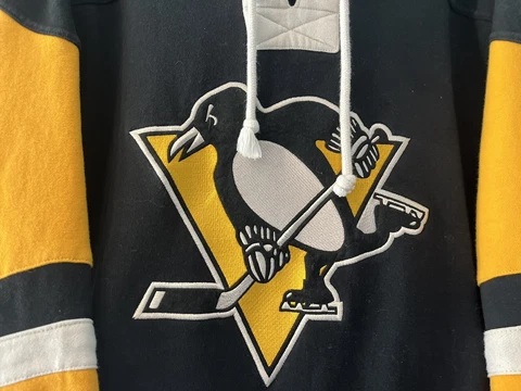 NHL Pittsburgh Penguins Hoodie Sweatshirt Size Large Cover