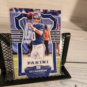 Eli Manning 41/99, 2017 Panini, #45, NY Giants, Knight, Serial #'d, Football NFL - Picture 1 of 8