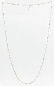 Collar de plata Tiffany & Co. Paloma Picasso Rolo Link 2 mm solo cadena - Imagen 1 de 2