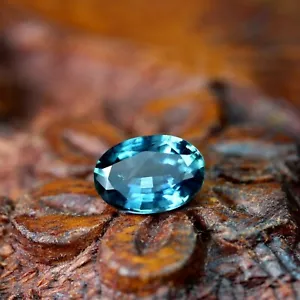 Unimaginable Certified 1.00ct Natural Teal Sapphire Madagascar Oval 7.1x5mm - Picture 1 of 6