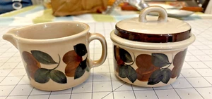 Arabia Finland Ruija Sugar Bowl and Creamer, Ulla Procope, Raija Uosikkinen - Picture 1 of 6
