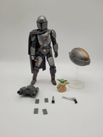 Hasbro Star Wars Black Series The Mandalorian Din Djarin & The Child Figures Cover
