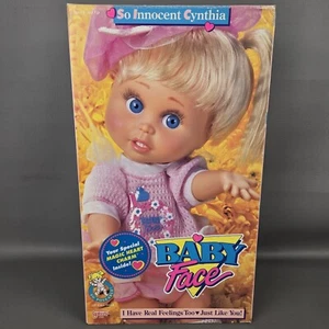 Bambola Baby Face So Innocent Cynthia Galoob #7 nuova con scatola aperta 1990 - Foto 1 di 14