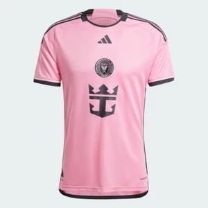 Adidas Inter Miami CF 24/25 Messi Home Jersey Pink/Black JE9742 Men's Size XL - Picture 1 of 7