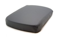 Fits 05-15 Toyota Tacoma Synthetic Leather Armrest Center Console Cover Gray