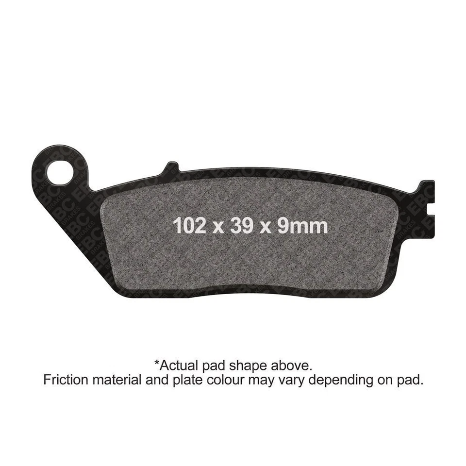 EBC HH Brake Pad Front Left Triumph Bonneville America Spoke Wheels 2002 - 2006 — 第 1/1 张图片